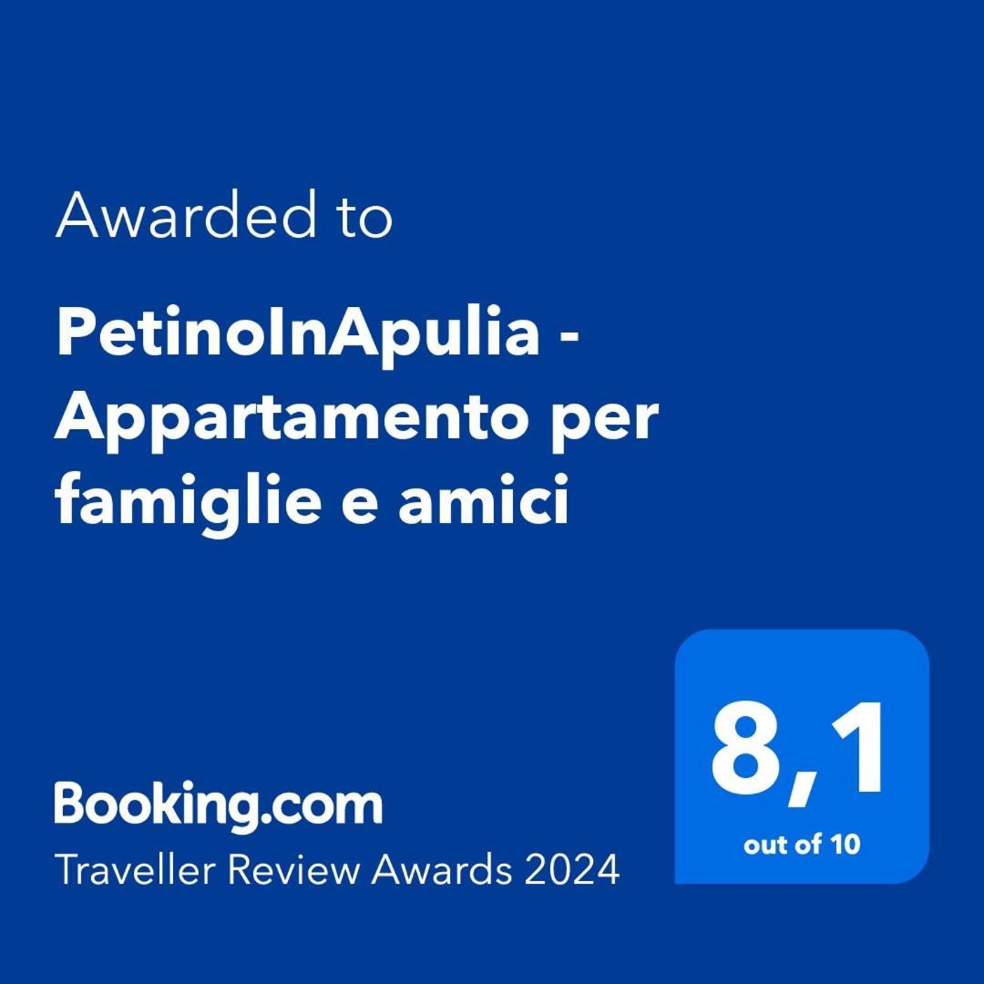 Petinoinapulia - Appartamento Per Famiglie E Amici Bari Ngoại thất bức ảnh
